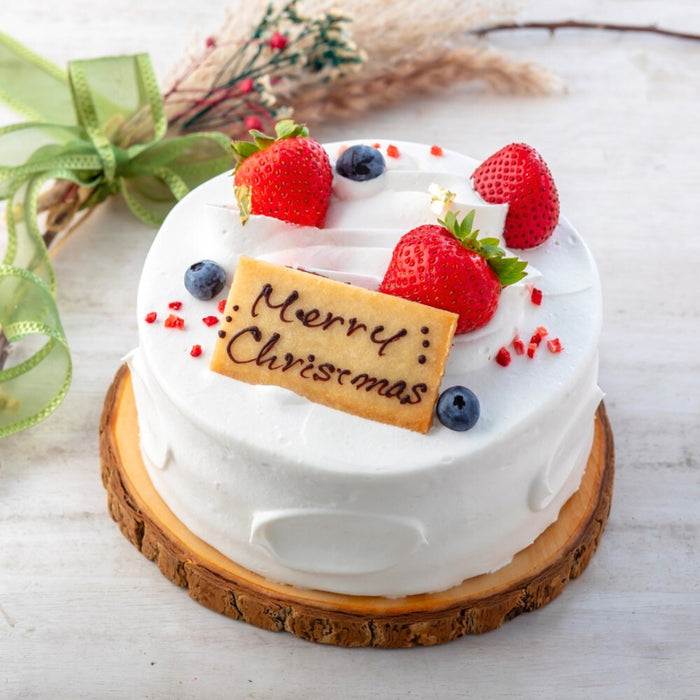 【駒込受け取り】苺のクリスマスショートケーキ5号（直径15cm）