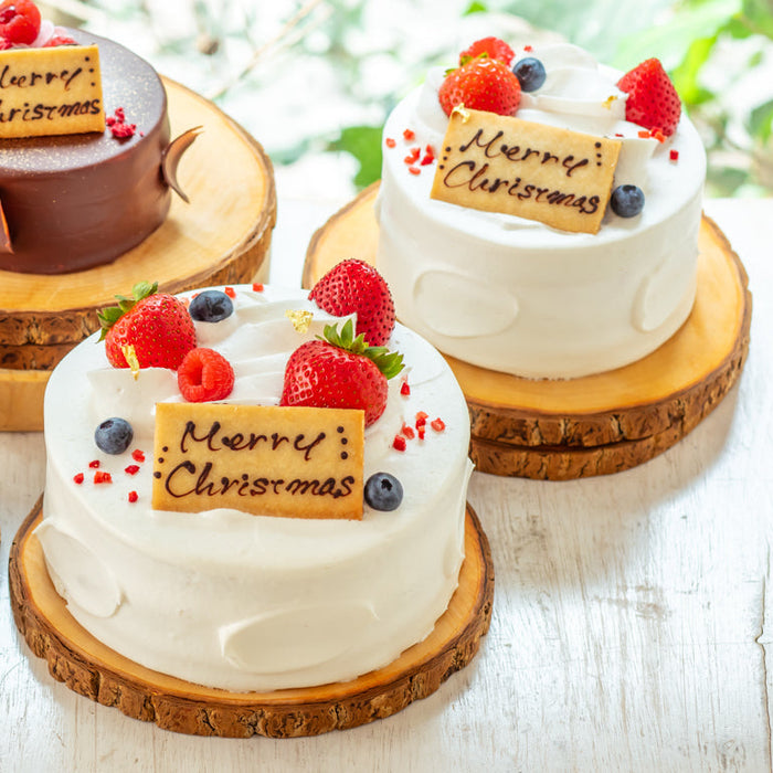 【駒込受け取り】苺のクリスマスショートケーキ5号（直径15cm）