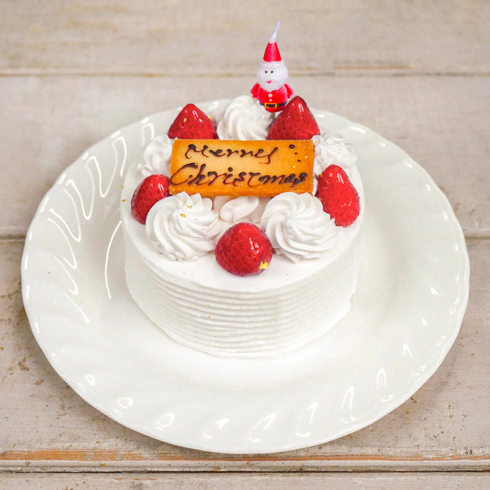 Pick up on December 25th Strawberry Christmas Shortcake  (15cm)