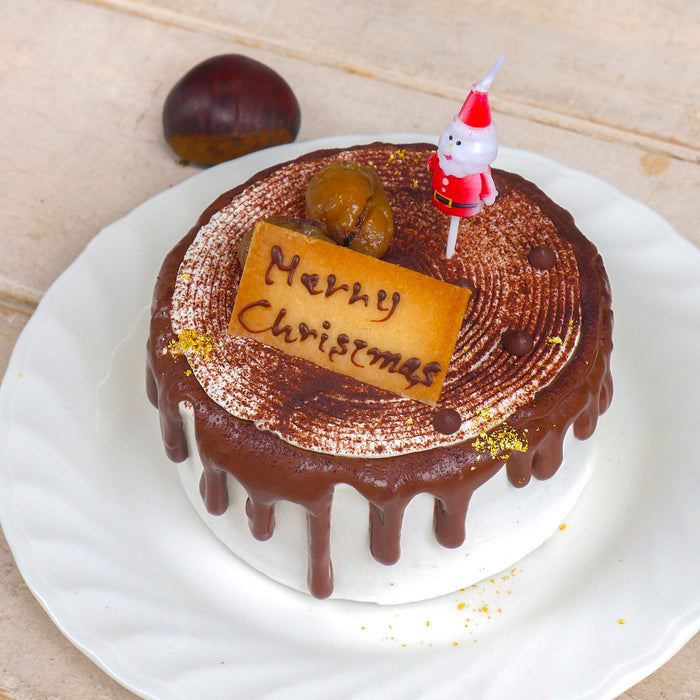 【店頭受け取り】ショコラマロン　クリスマスケーキ・4号