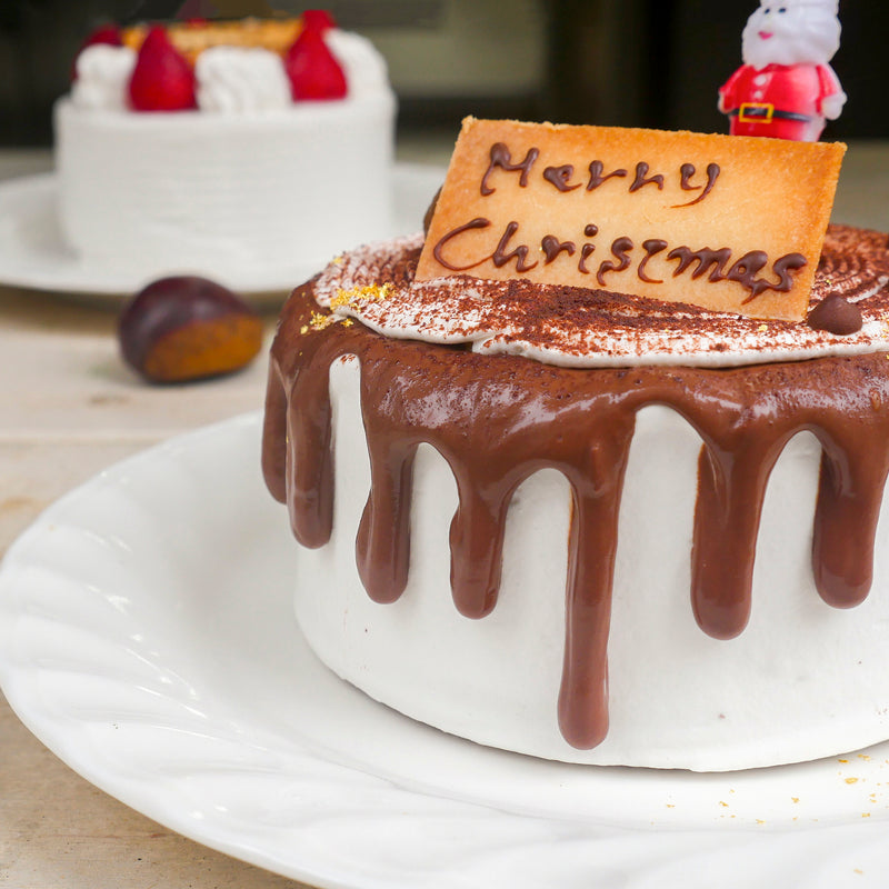 【配送/冷凍便】ショコラマロン　クリスマスケーキ・4号
