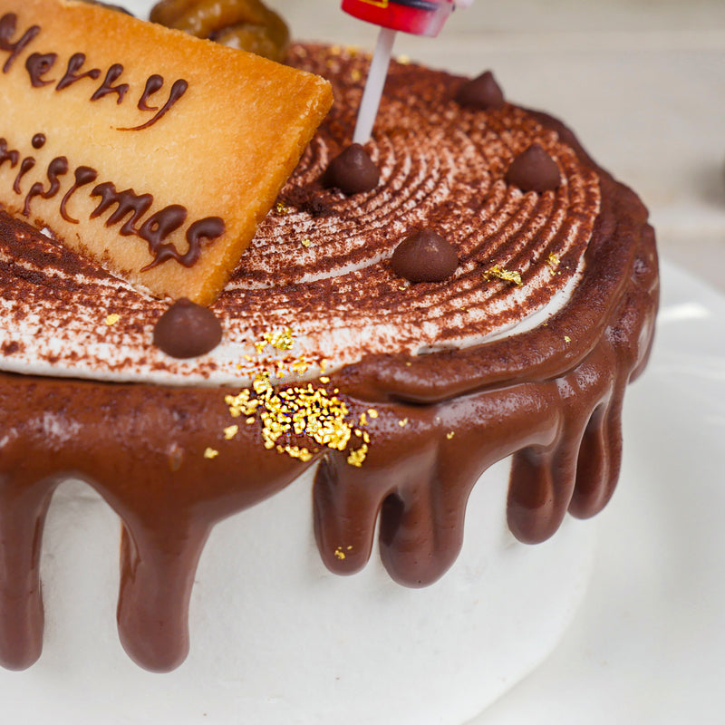 【配送/冷凍便】ショコラマロン　クリスマスケーキ・4号