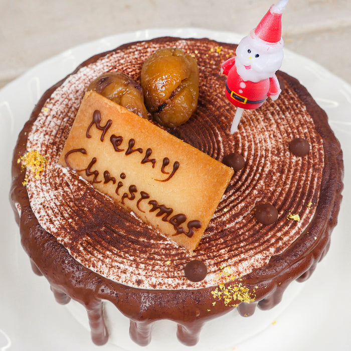 【店頭受け取り】ショコラマロン　クリスマスケーキ・4号