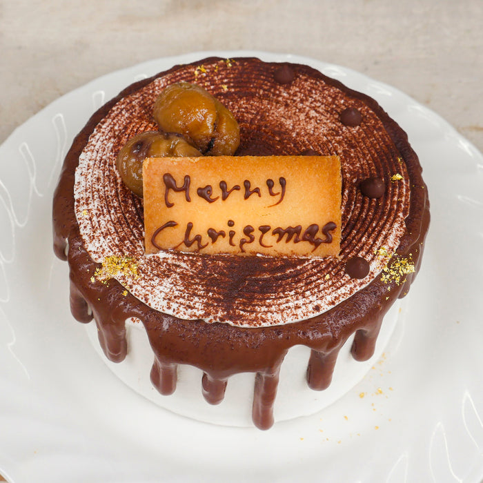 【店頭受け取り】ショコラマロン　クリスマスケーキ・4号