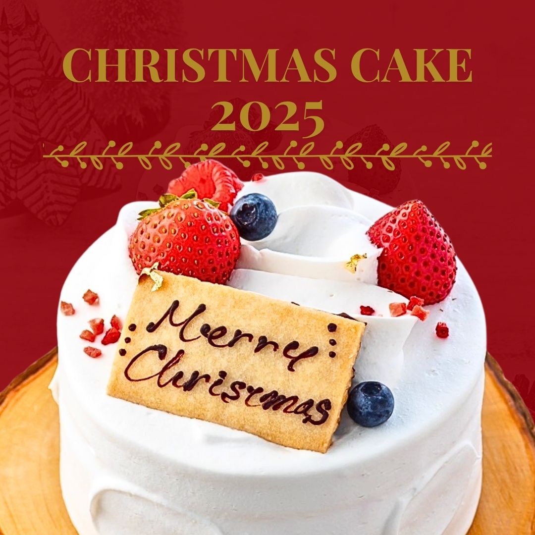 グルテンフリー＆ヴィーガンのクリスマスケーキ　アインソフ